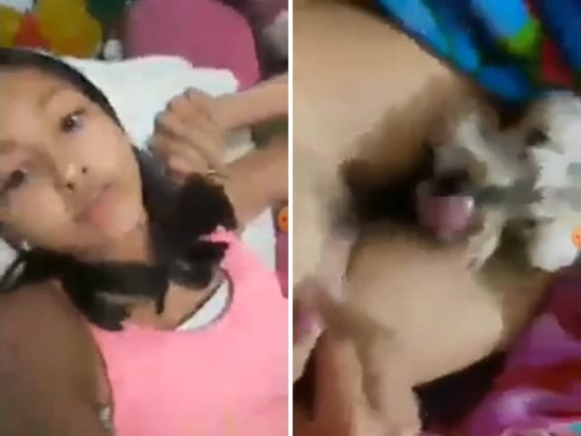 【無修正】一人暮らしの少女、飼い犬をガチでバター犬にしてしまう…（動画） ポッカキット
