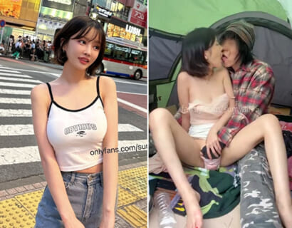 【衝撃】渋谷で話題になった韓国人美女、ホームレスとセ○クスしてる動画が流出…