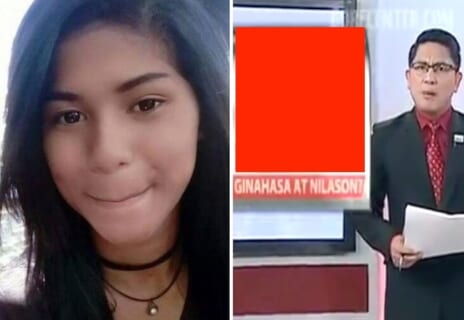 【閲覧注意】フィリピンのニュース番組、レ●プされた女子中学生を無修正で晒してしまう