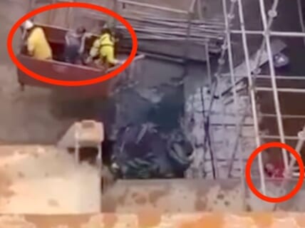 【閲覧注意】工事現場の地下。猛毒ガスが充満してて作業員がどんどん死んでく動画が怖い…
