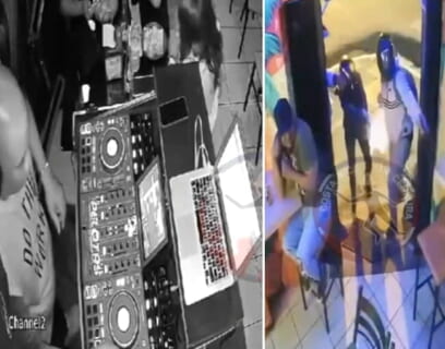 【閲覧注意】ギャングの襲撃を受けた飲み屋のDJ、とんだとばっちりを受けてしまう…（動画あり）