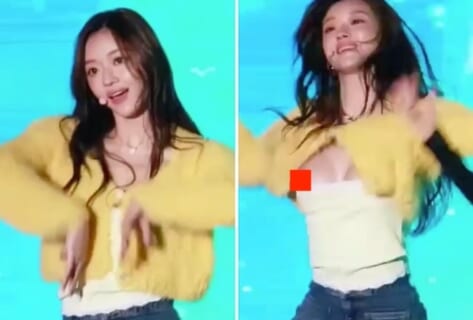 【動画】ライブ中の美少女アイドル、うっかり乳首をポロリしてしまうｗｗｗｗｗｗ