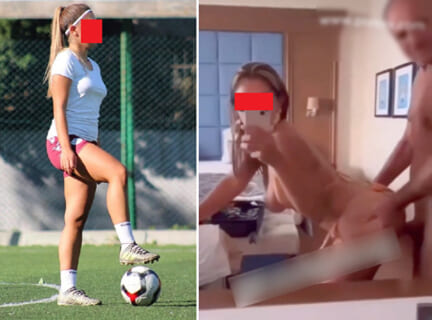 【衝撃】女子サッカー選手のセ○クス動画が流出！こんなエロい体してたとは…（動画あり）