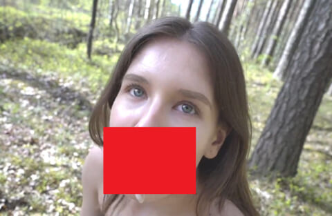 【性行為】ロシアの森の中で売春してる少女、妖精並みに美しいと話題に…（動画あり）